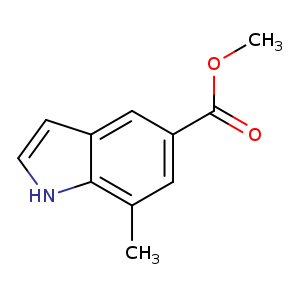 1H-Indole-5-carboxylic acid, 7-methyl-, methyl ester