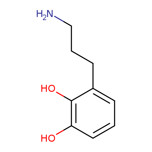3-(3-aminopropyl)benzene-1,2-diol