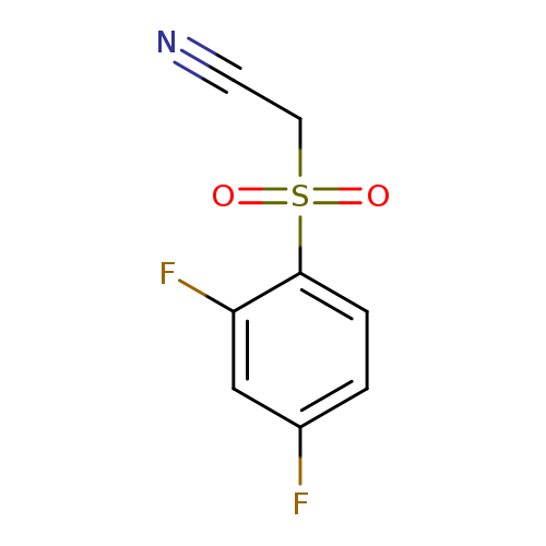 2-((2,4-Difluorophenyl)sulfonyl)acetonitrile