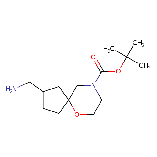 tert-Butyl 2-(aminomethyl)-6-oxa-9-azaspiro[4.5]decane-9-carboxylate