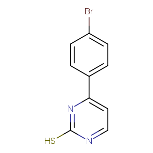 4-(4-Bromophenyl)pyrimidine-2-thiol