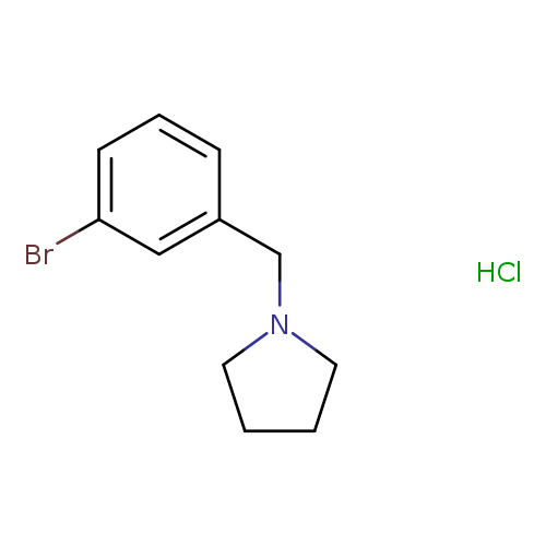 1-(3-bromobenzyl)pyrrolidine hydrochloride