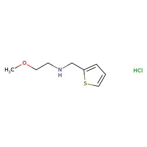 2-Methoxy-N-(thiophen-2-ylmethyl)ethanamine hydrochloride