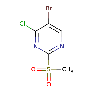 5-Bromo-4-Chloro-2-(Methylsulfonyl)Pyrimidine
