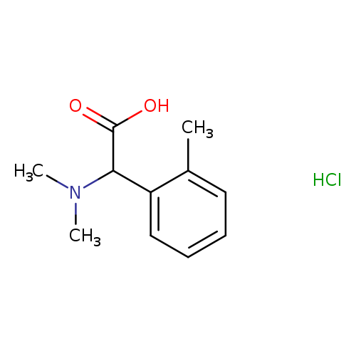 (Dimethylamino)(2-methylphenyl)acetic acid hydrochloride