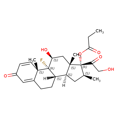 (11β,16β)-9-Fluoro-11,21-dihydroxy-16-methyl-17-(1-oxopropoxy)pregna-1,4-diene-3,20-dione