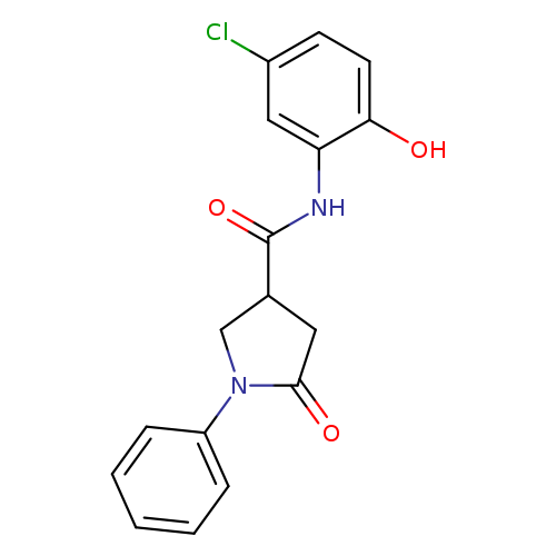 N-(5-Chloro-2-hydroxyphenyl)-5-oxo-1-phenylpyrrolidine-3-carboxamide