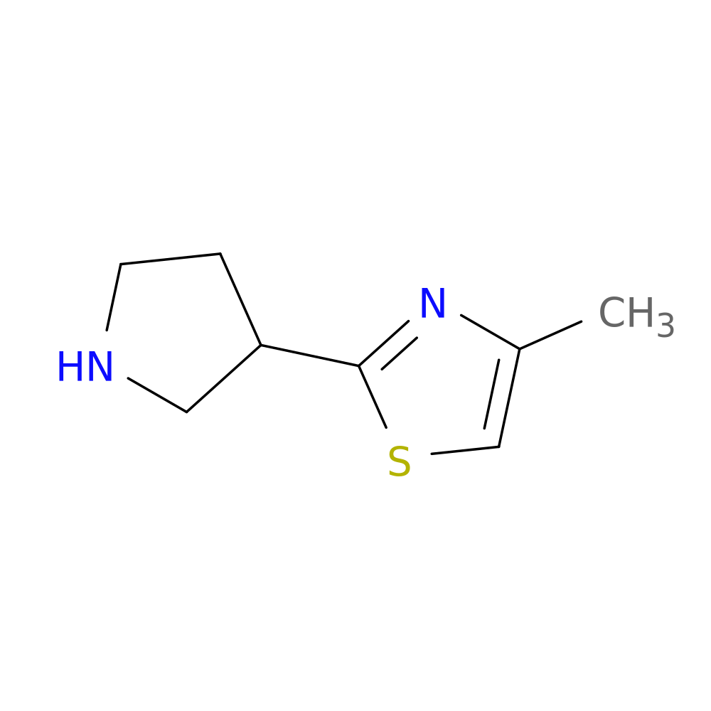 4-Methyl-2-(pyrrolidin-3-yl)-1,3-thiazole