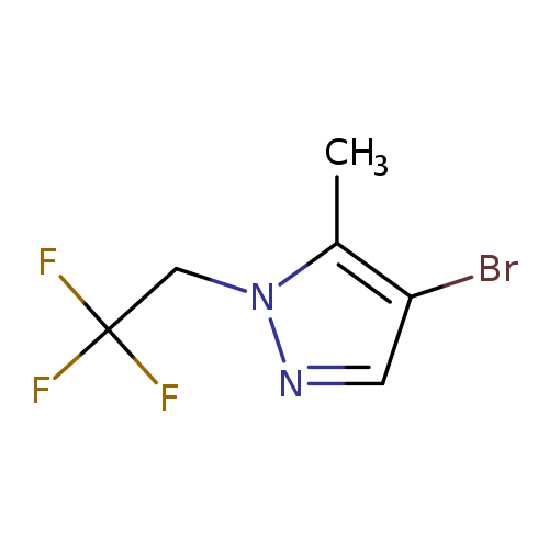 4-bromo-5-methyl-1-(2,2,2-trifluoroethyl)-1H-pyrazole