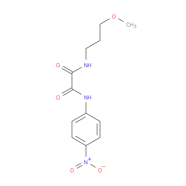 N-(3-methoxypropyl)-N'-(4-nitrophenyl)ethanediamide