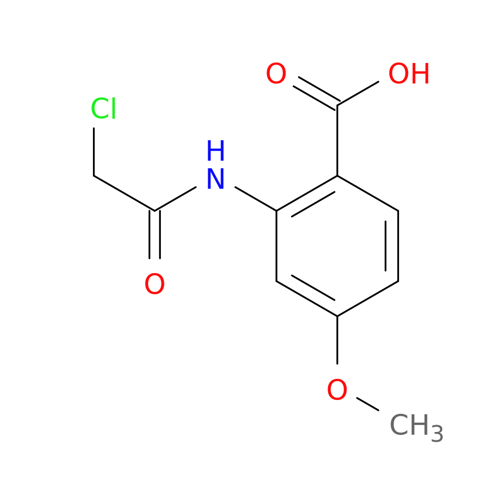 2-(2-chloroacetamido)-4-methoxybenzoic acid