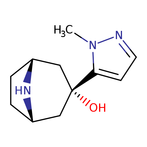 (1R,3S,5S)-3-(1-methyl-1H-pyrazol-5-yl)-8-azabicyclo[3.2.1]octan-3-ol