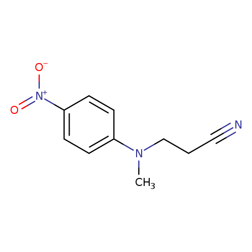 3-[methyl(4-nitrophenyl)amino]propanenitrile