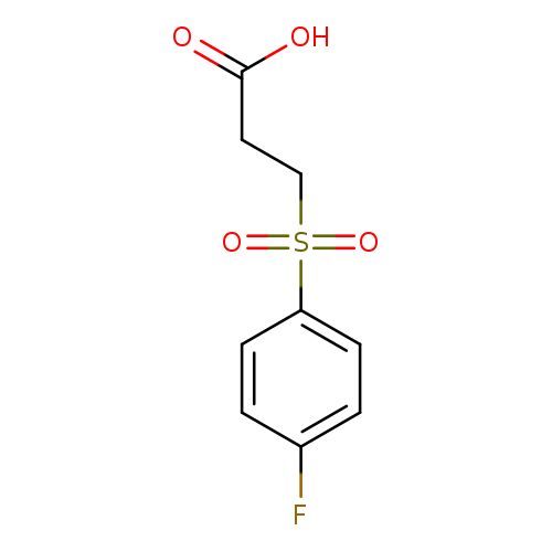 3-(4-Fluoro-benzenesulfonyl)-propionic acid