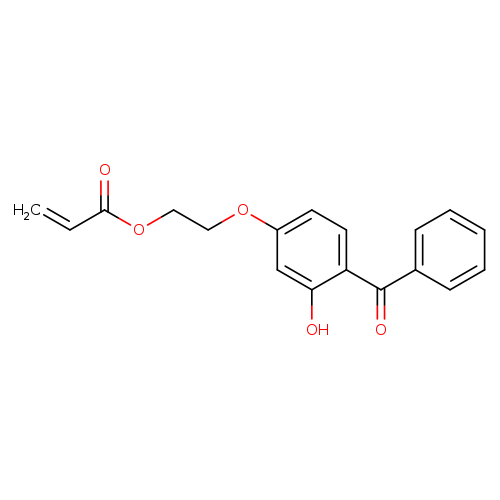 2-Propenoic acid, 2-(4-benzoyl-3-hydroxyphenoxy)ethyl ester