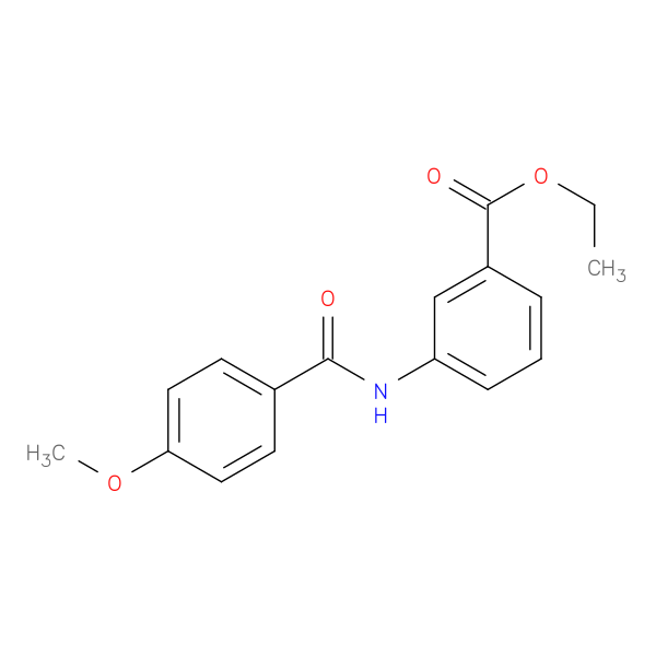 Ethyl 3-(4-methoxybenzamido)benzoate