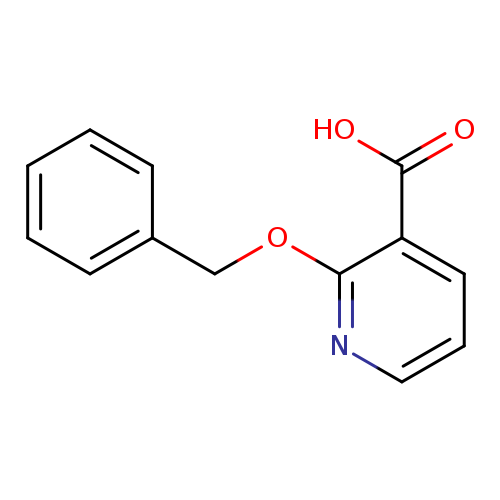 3-Pyridinecarboxylic acid, 2-(phenylmethoxy)-