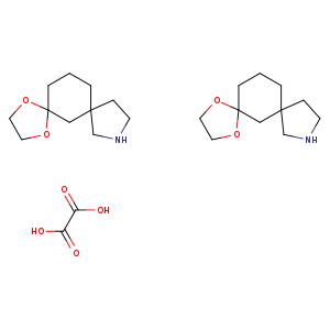Bis(1,4-dioxa-9-azadispiro[4.1.4.3]tetradecane) oxalic acid