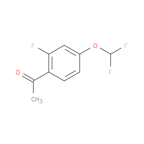 1-[4-(Difluoromethoxy)-2-fluorophenyl]ethan-1-one
