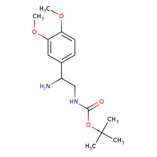 [2-AMINO-2-(3,4-DIMETHOXY-PHENYL)-ETHYL]-CARBAMIC ACID TERT-BUTYL ESTER