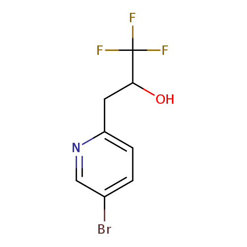 3-(5-bromopyridin-2-yl)-1,1,1-trifluoropropan-2-ol