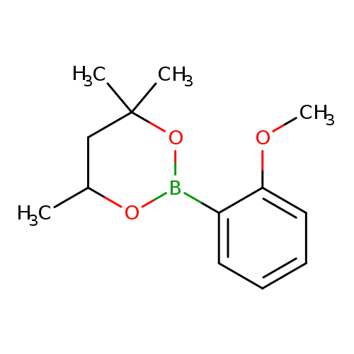 2-(2-Methoxyphenyl)-4,4,6-trimethyl-1,3,2-dioxaborinane