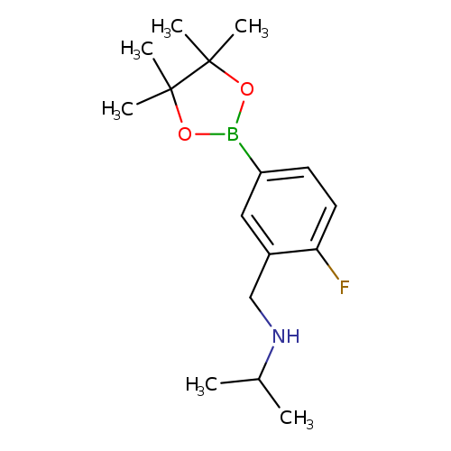 4-Fluoro-3-(N-isopropylaminomethyl)phenylboronic acid pinacol ester