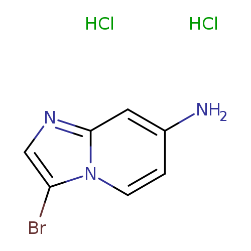 3-bromoimidazo[1,2-a]pyridin-7-amine dihydrochloride