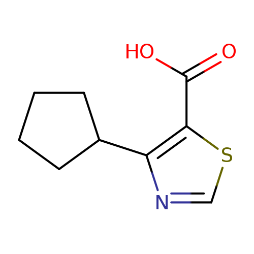 4-cyclopentyl-1,3-thiazole-5-carboxylic acid