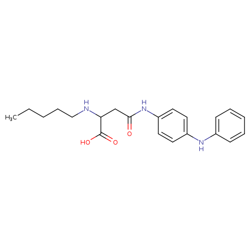 2-(pentylamino)-3-{[4-(phenylamino)phenyl]carbamoyl}propanoic acid