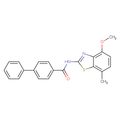 N-(4-methoxy-7-methyl-1,3-benzothiazol-2-yl)-[1,1'-biphenyl]-4-carboxamide