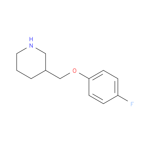 3-[(4-fluorophenoxy)methyl]piperidine