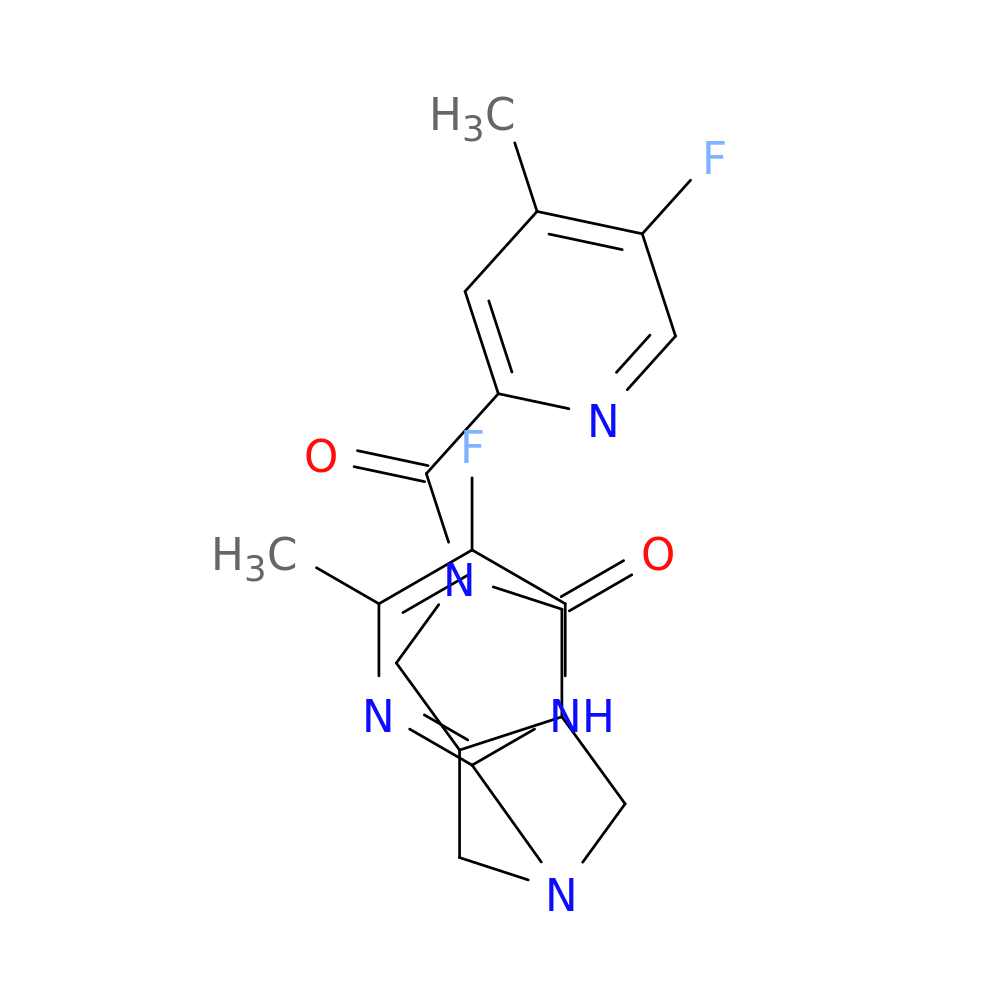 5-fluoro-2-[5-(5-fluoro-4-methylpyridine-2-carbonyl)-octahydropyrrolo[3,4-c]pyrrol-2-yl]-6-methyl-3,4-dihydropyrimidin-4-one