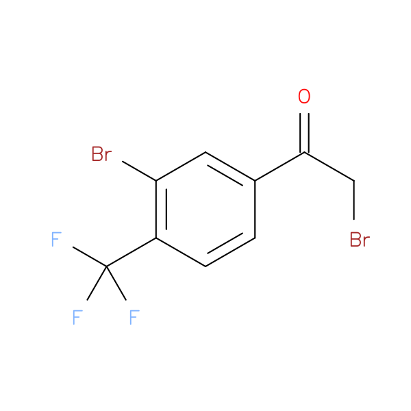 2-Bromo-1-(3-bromo-4-(trifluoromethyl)phenyl)ethanone
