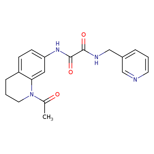 N-(1-acetyl-1,2,3,4-tetrahydroquinolin-7-yl)-N'-[(pyridin-3-yl)methyl]ethanediamide