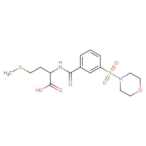 4-(methylsulfanyl)-2-{[3-(morpholine-4-sulfonyl)phenyl]formamido}butanoic acid