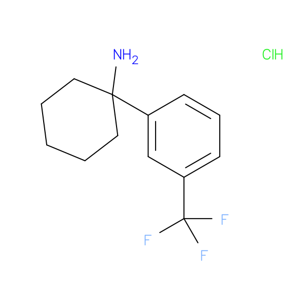 1-[3-(trifluoromethyl)phenyl]cyclohexan-1-amine hydrochloride