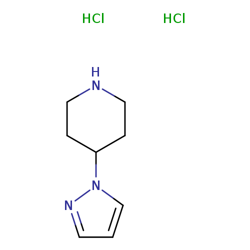 4-(1H-Pyrazol-1-yl)-piperidine 2HCl