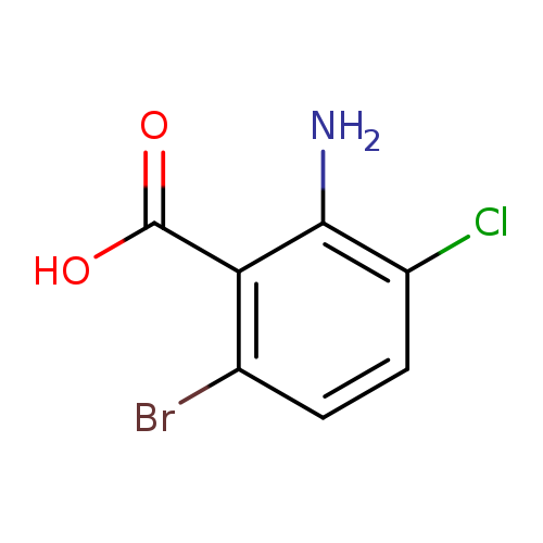 2-amino-6-bromo-3-chlorobenzoic acid