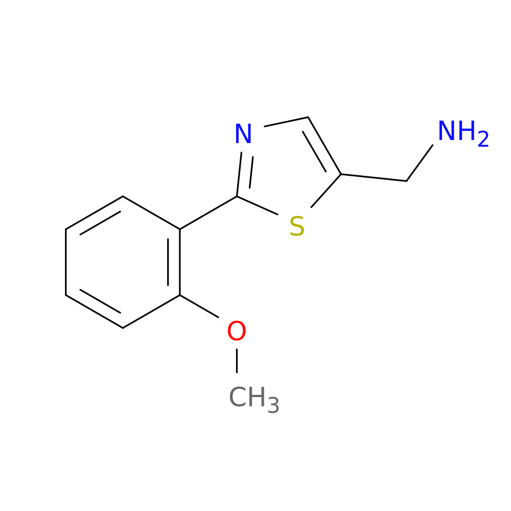 1-[2-(2-methoxyphenyl)-1,3-thiazol-5-yl]methanamine