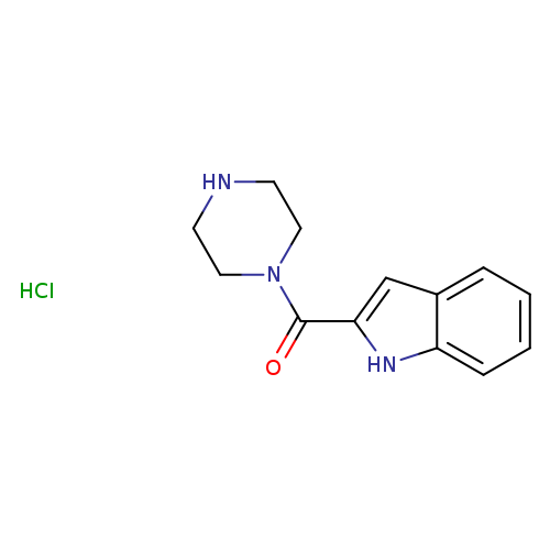 2-(piperazine-1-carbonyl)-1H-indole hydrochloride
