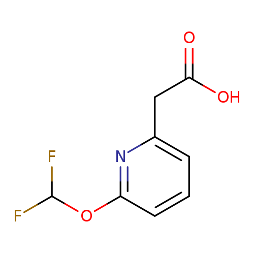 2-[6-(difluoromethoxy)pyridin-2-yl]aceticacid
