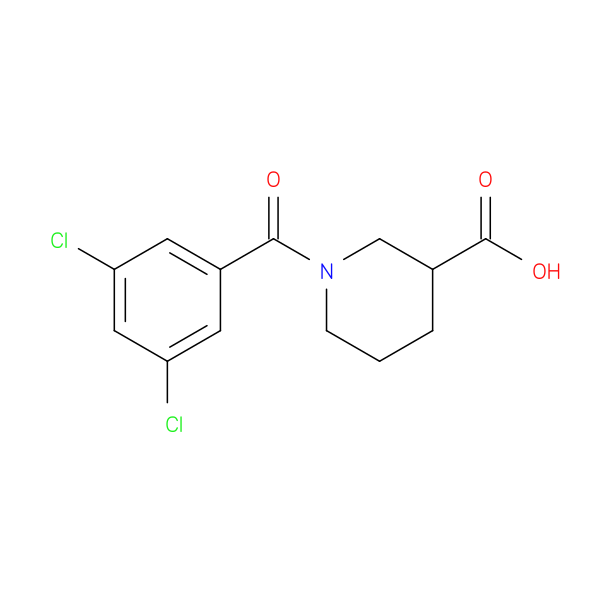 1-(3,5-dichlorobenzoyl)piperidine-3-carboxylic acid
