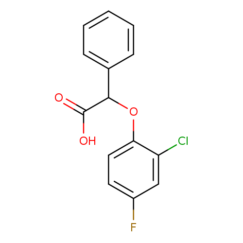 2-(2-chloro-4-fluorophenoxy)-2-phenylacetic acid