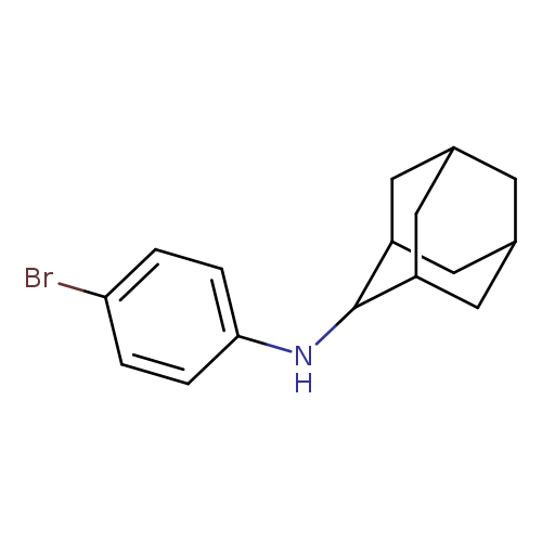Tricyclo[3.3.1.13,7]decan-2-amine,N-(4-bromophenyl)-