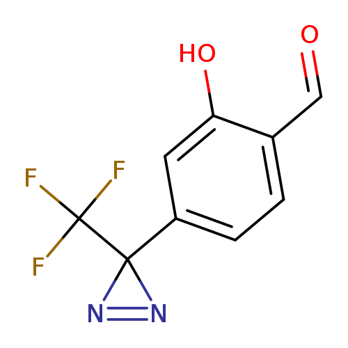 2-Hydroxy-4-(3-(trifluoromethyl)-3H-diazirin-3-yl)benzaldehyde