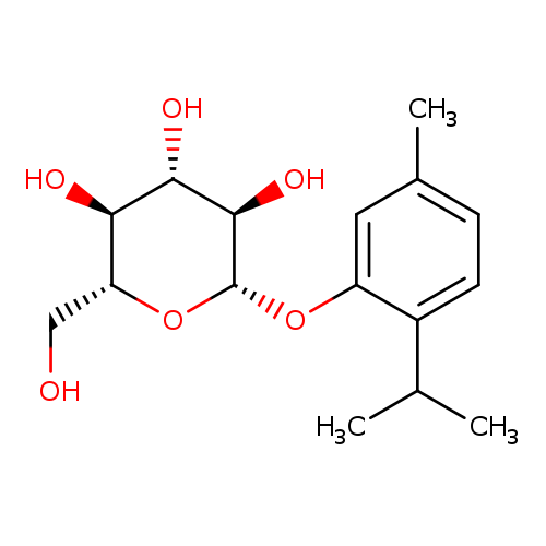 (2R,3S,4S,5R,6S)-2-(Hydroxymethyl)-6-(2-isopropyl-5-methylphenoxy)tetrahydro-2H-pyran-3,4,5-triol