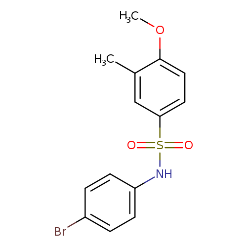N-(4-bromophenyl)-4-methoxy-3-methylbenzene-1-sulfonamide