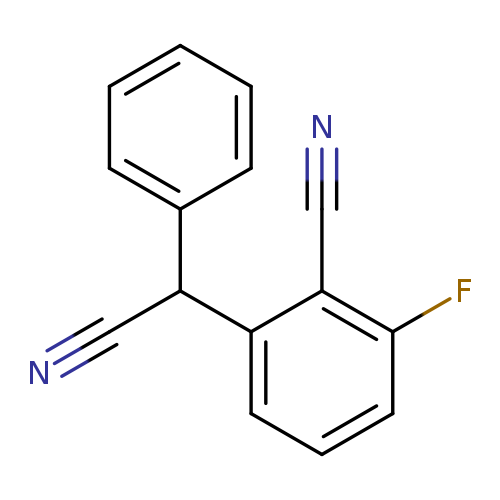 2-[Cyano(phenyl)methyl]-6-fluorobenzenecarbonitrile