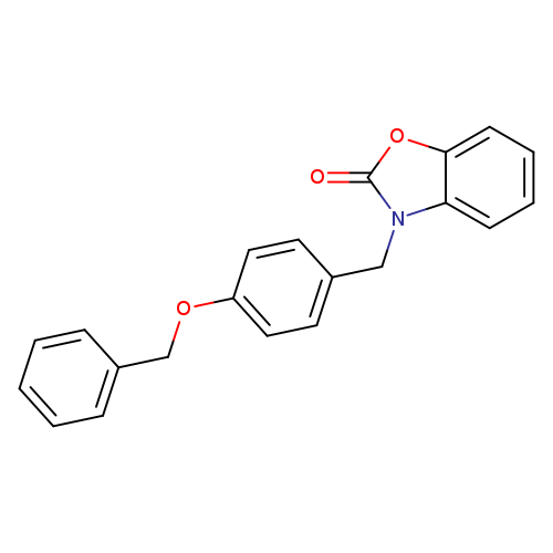 3-{[4-(benzyloxy)phenyl]methyl}-2,3-dihydro-1,3-benzoxazol-2-one